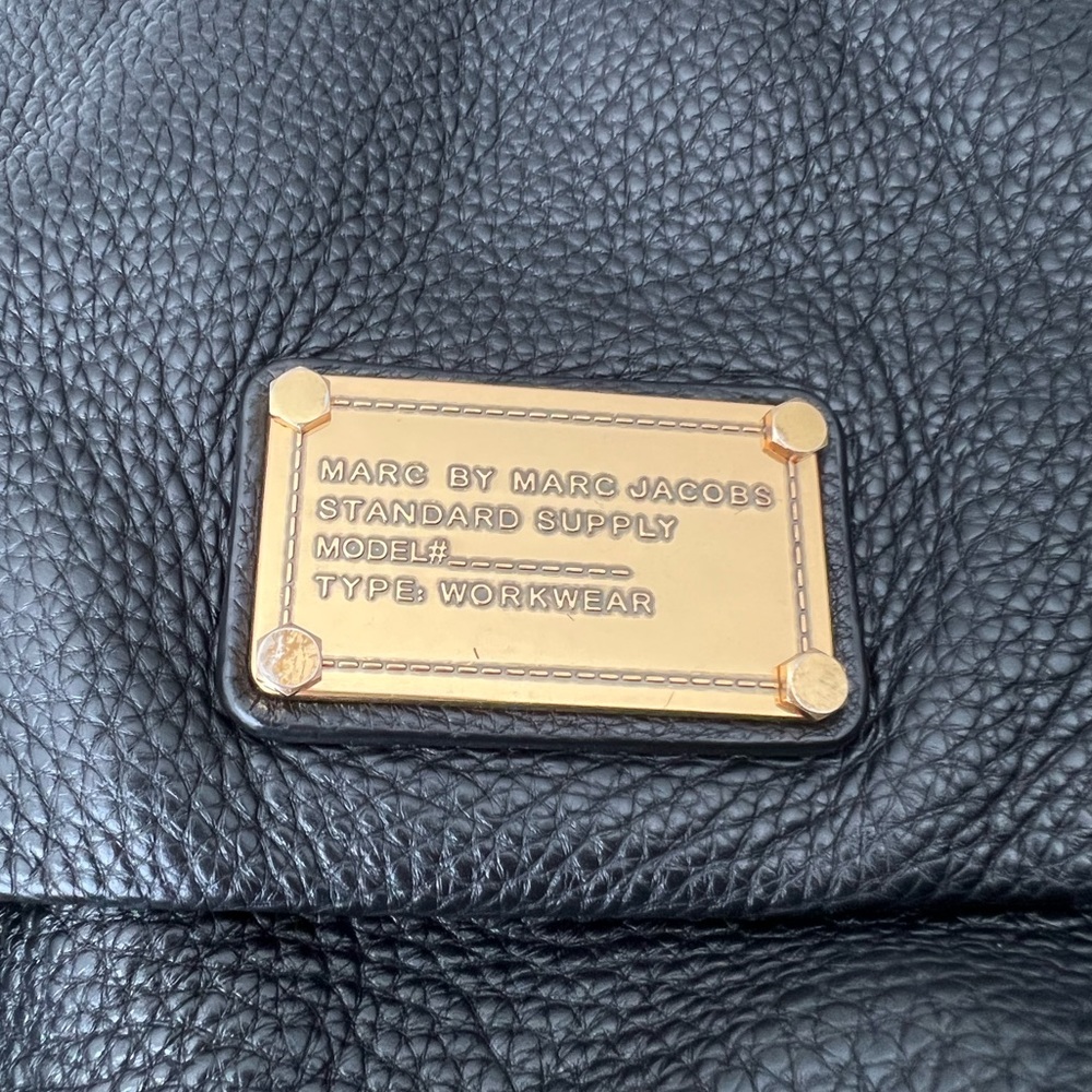 MARC BY MARC JACOBS BLACK LEATHER BAG - Picture 5 of 5